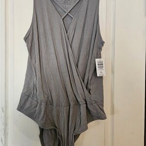 Torrid Moon Mist Gray Strappy Bodysuit Top - NWT
